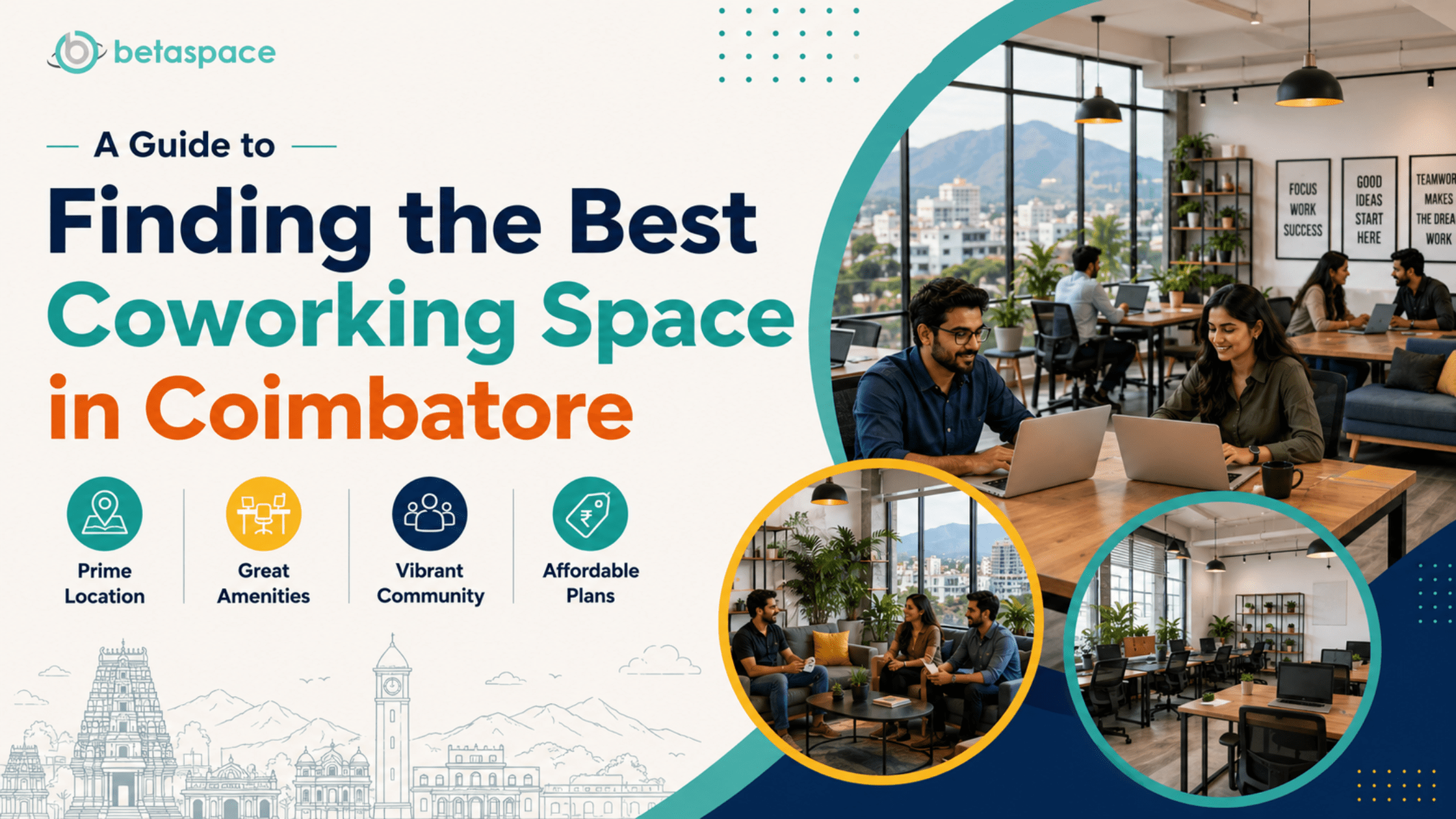 A Guide to Finding the Best Coworking Space in Coimbatore