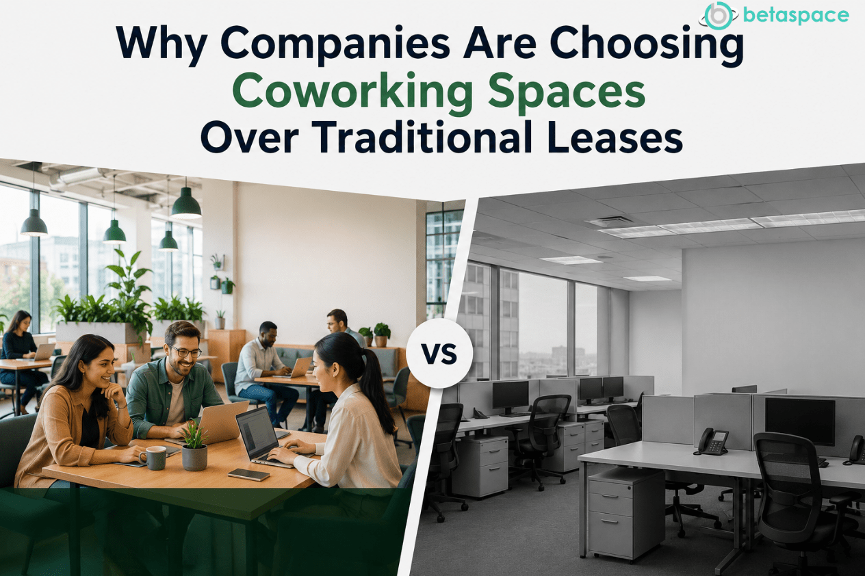Why Companies Are Choosing Coworking Spaces Over Traditional Leases