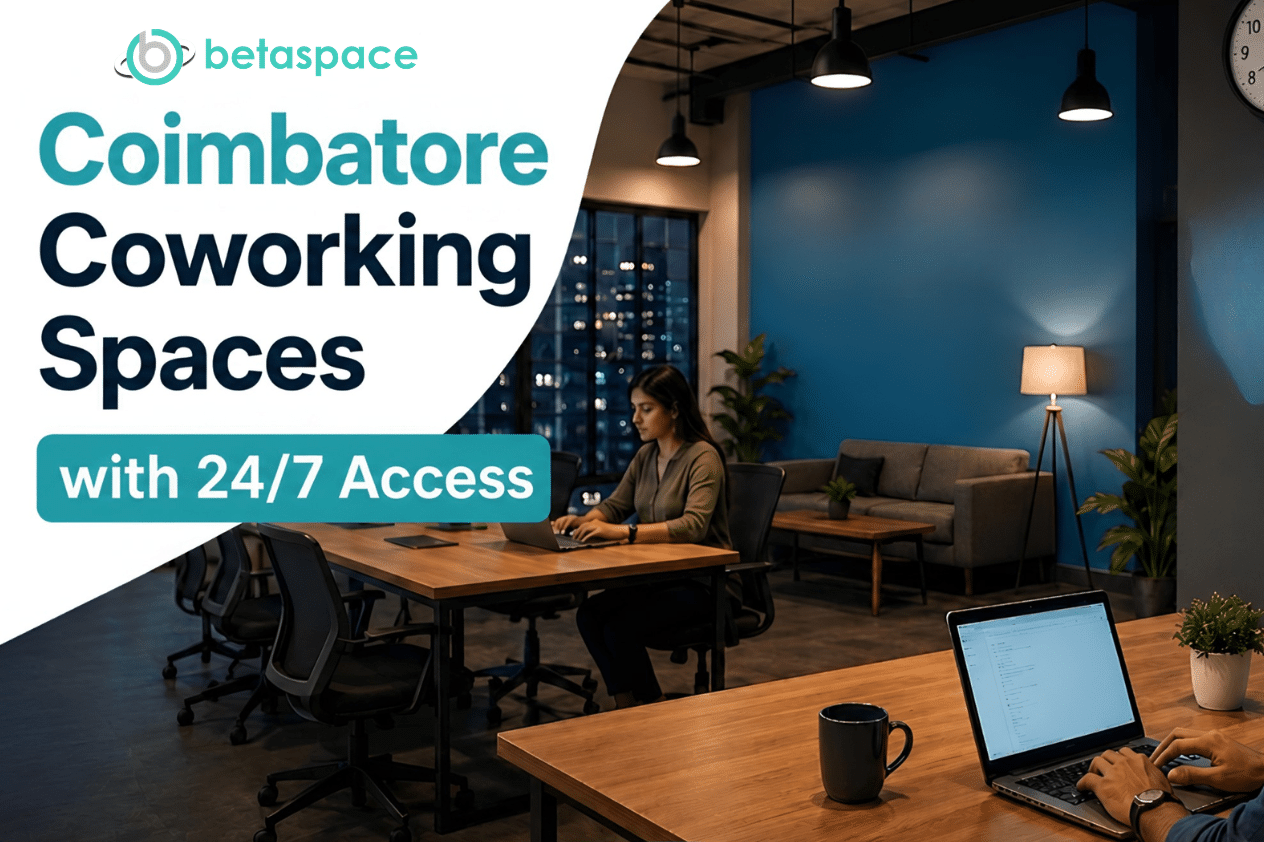 Coimbatore Coworking Spaces with 24/7 Access