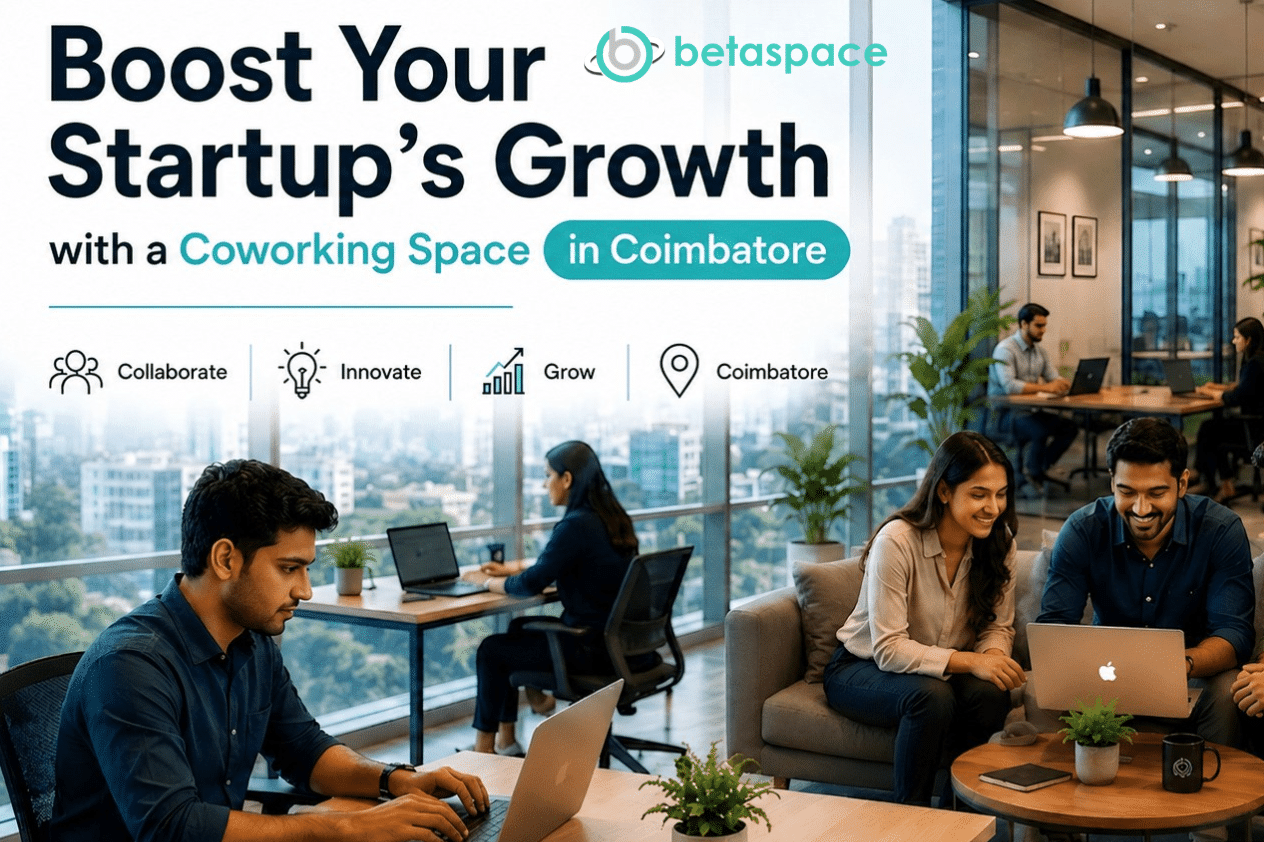 Boost Your Startup’s Growth with a Coworking Space in Coimbatore