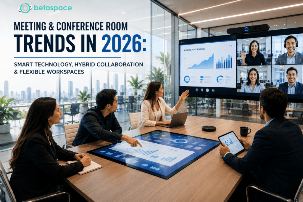 Meeting & Conference Room Trends in 2026: Smart Technology, Hybrid Collaboration & Flexible Workspaces