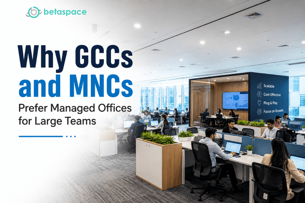 Why GCCs and MNCs Prefer Managed Offices for Large Teams