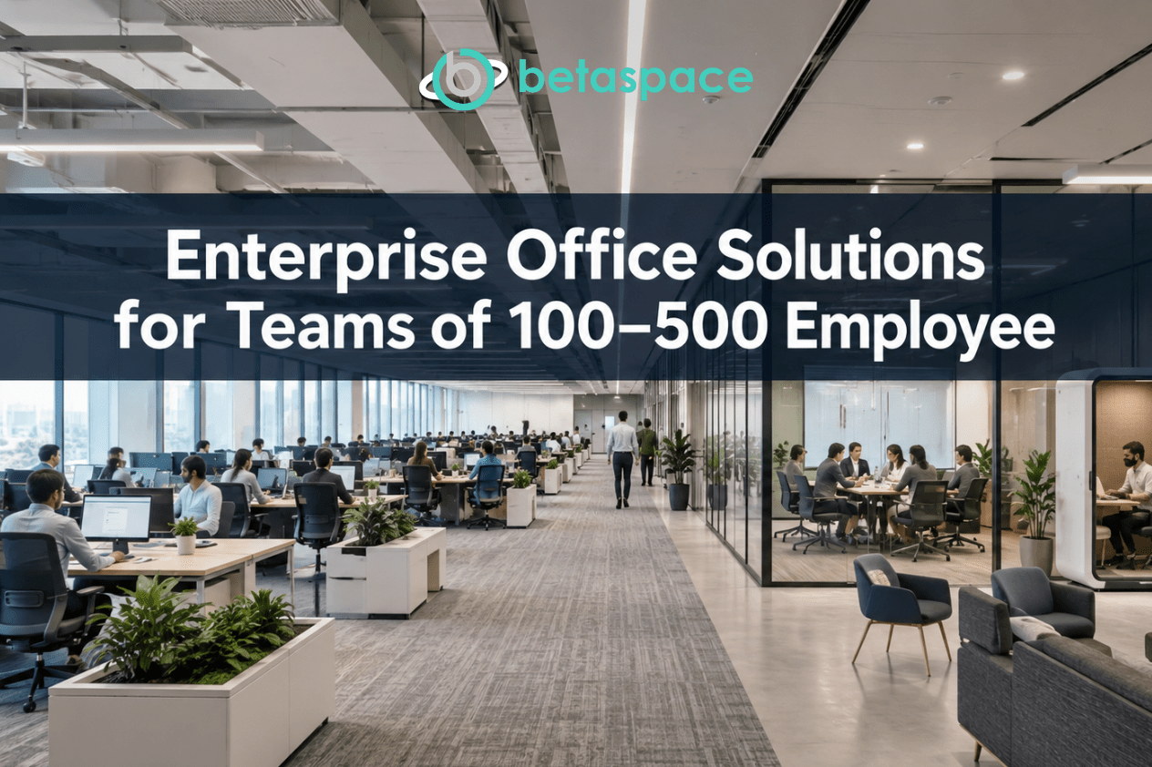 Enterprise Office Solutions for Teams of 100 to 500 Employees