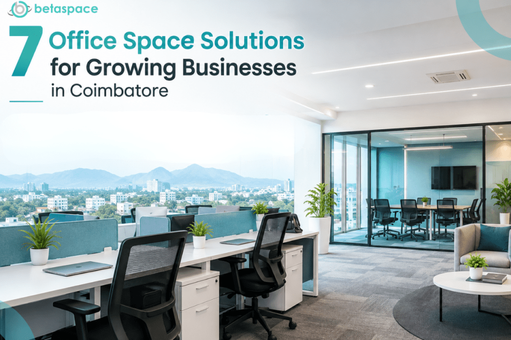 7 Office Space Solutions for Growing Businesses in Coimbatore