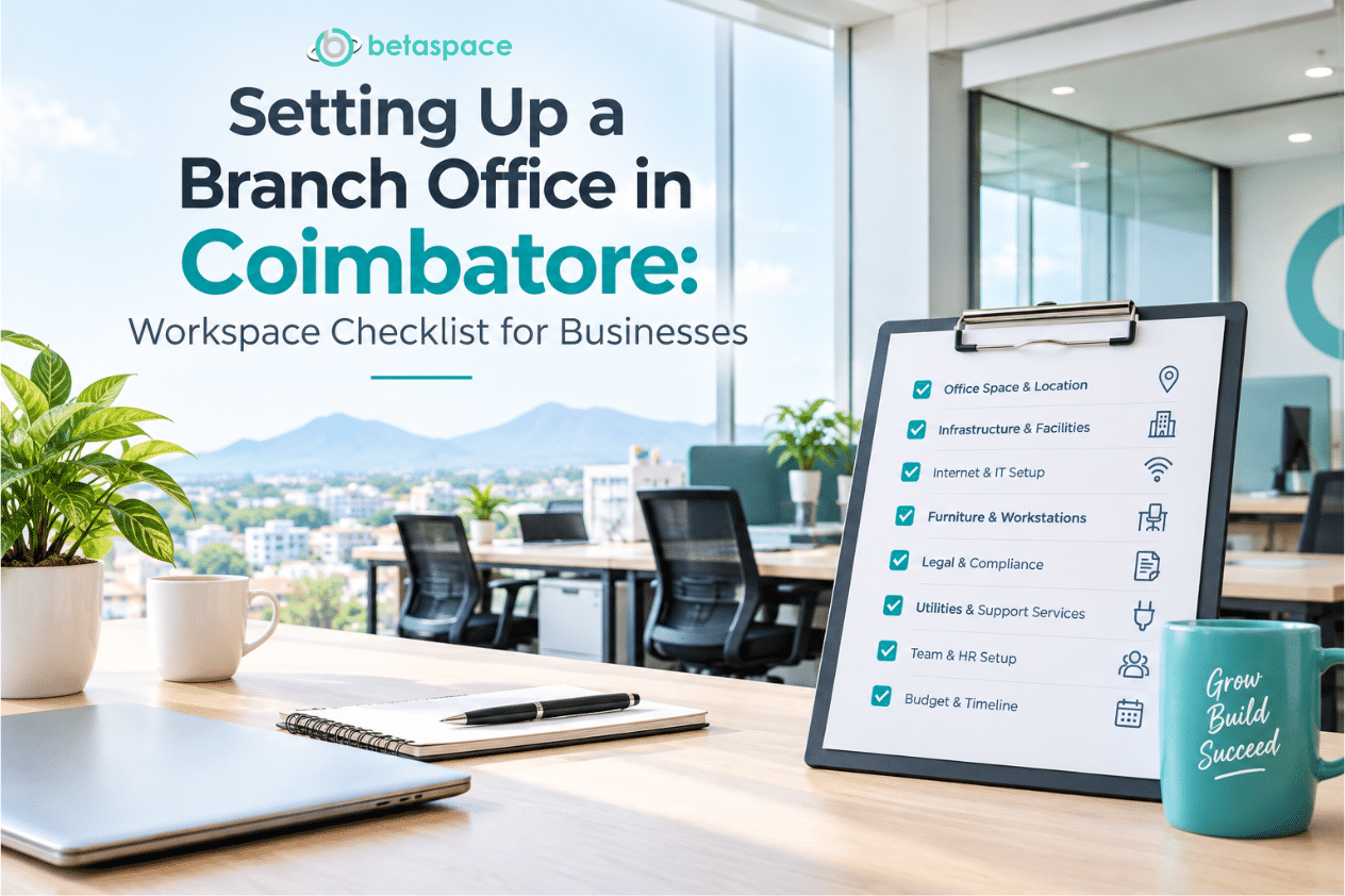 Setting Up a Branch Office in Coimbatore: Workspace Checklist for Businesses