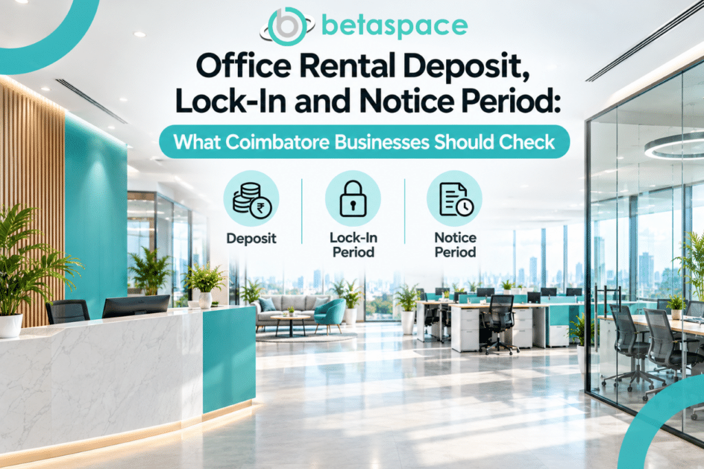 Office Rental Deposit, Lock-In and Notice Period: What Coimbatore Businesses Should Check